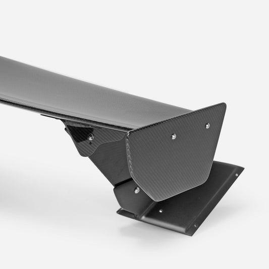 Honda Civic Type-R FK8 2017 2018 2019 2020 2021 & Civic 10th Gen FK7 2017 2018 2019 2020 2021 with Aftermarket Parts - VRSAR2 Style Rear GT Spoiler Carbon Fiber / FRP from EPR USA