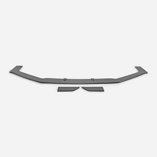 Honda Civic Type-R FK8 2017 2018 2019 2020 2021 with Aftermarket Parts - EPA Front Lip Extension Carbon Fiber / FRP from EPR USA