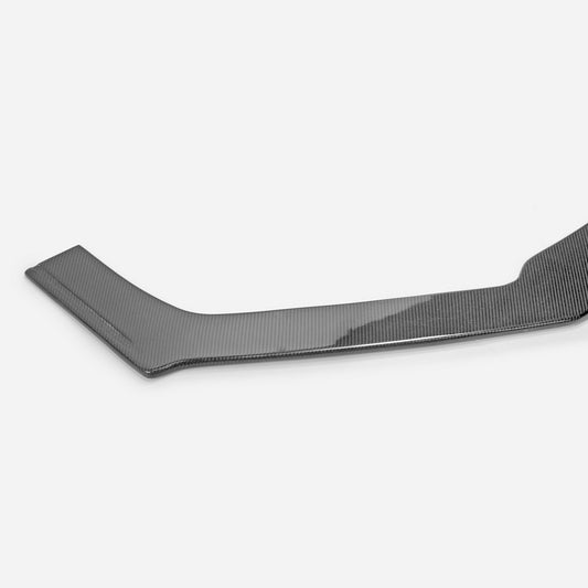 Honda Civic Type-R FK8 2017 2018 2019 2020 2021 with Aftermarket Parts - EPA Front Lip Extension Carbon Fiber / FRP from EPR USA
