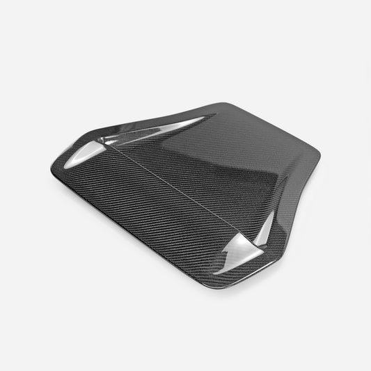 Honda Civic Type-R FK8 2017 2018 2019 2020 2021 with Aftermarket Parts - Rear Hood Vent Carbon Fiber from EPR USA