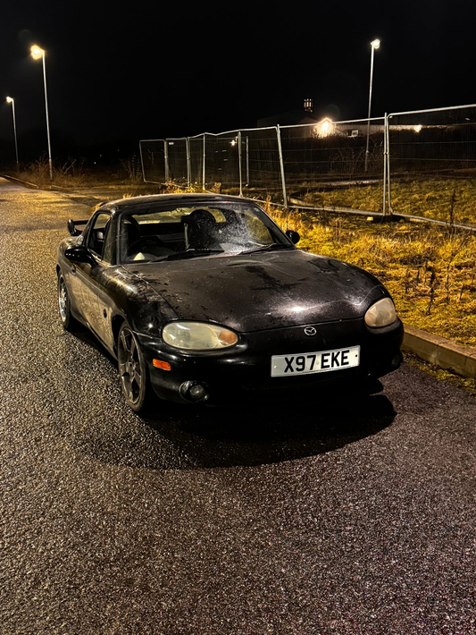 Mazda Miata MX-5 1.6L 1.8L NA6 NA8 1990 1991 1992 1993 1994 1995 1996 1997 with Aftermarket Parts - Rear Lip Spoiler Carbon Fiber / FRP from EPR USA