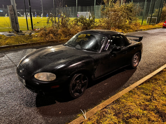 Mazda Miata MX-5 1.6L 1.8L NA6 NA8 1990 1991 1992 1993 1994 1995 1996 1997 with Aftermarket Parts - Rear Lip Spoiler Carbon Fiber / FRP from EPR USA