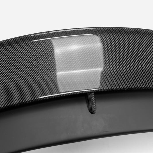 Fiat 500 Abarth 595 2012 2013 2014 2015 2016 2017 2018 2019 with Aftermarket Parts - Rear Spoiler Carbon Fiber / FRP from EPR USA