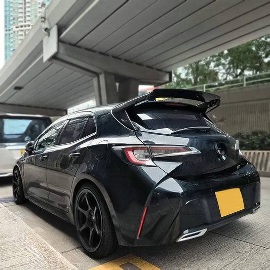 Toyota GR Corolla 2023-ON with Aftermarket Parts - Rear Spoiler Carbon Fiber / FRP from EPR USA