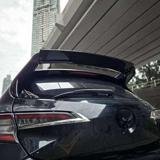 Toyota GR Corolla 2023-ON with Aftermarket Parts - Rear Spoiler Carbon Fiber / FRP from EPR USA