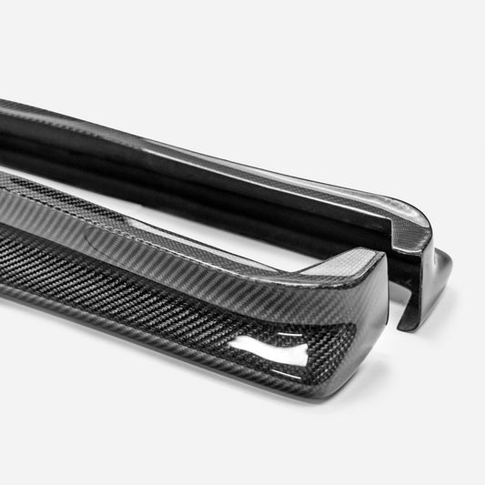Nissan Stagea C34 WC34 1996 1997 1998 1999 2000 2001 with Aftermarket Parts - Side Skirts Extension Carbon Fiber from EPR USA