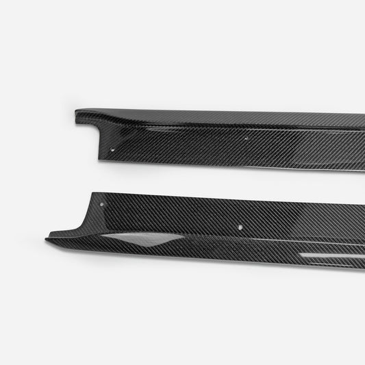 Kia Stinger GT 2018 2019 2020 2021 2022 2023 with Aftermarket Parts - Side Skirts Carbon Fiber from EPR USA