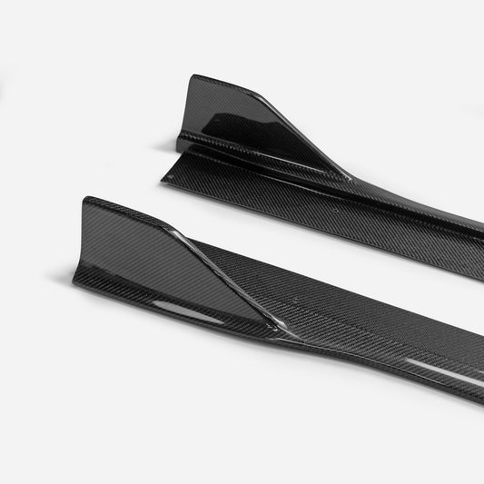 Kia Stinger GT 2018 2019 2020 2021 2022 2023 with Aftermarket Parts - Side Skirts Carbon Fiber from EPR USA