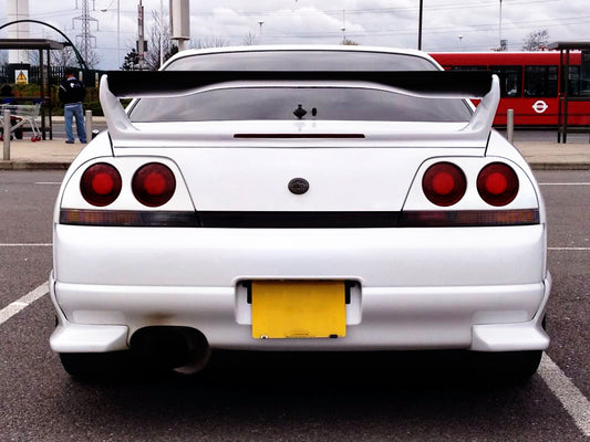 Nissan R33 Skyline GTR 1995 1996 1997 1998 with Aftermarket Parts - Spoiler Blade Carbon Fiber / FRP from EPR USA