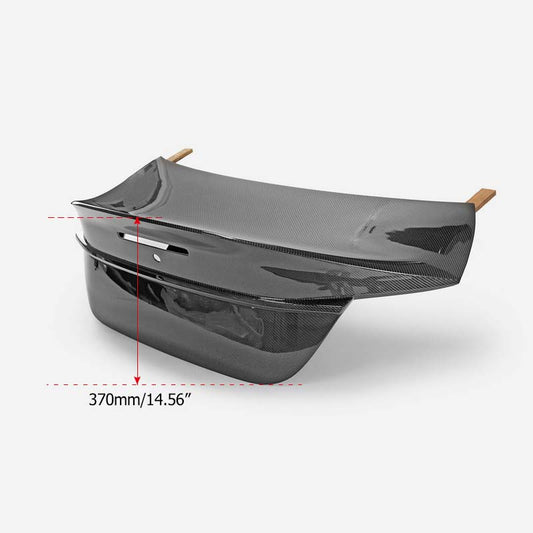 Subaru BRZ ZD8 2022 2023 2024 & Toyota GR86 ZN8 2022 2023 2024 with Aftermarket Parts - EPA1 Style Duckbill Tunk Lid Carbon Fiber / FRP from EPR USA