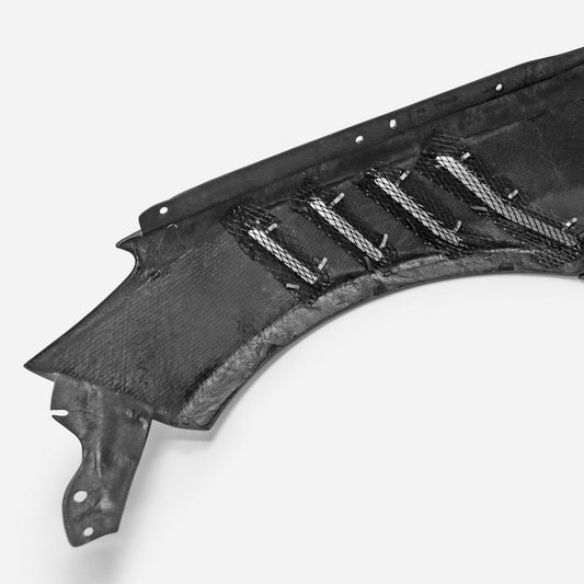 Subaru Toyota BRZ ZD8 2022 2023 2024 & GR86 ZN8 2022 2023 2024 with Aftermarket Parts - EPA1 Style Front Fender Carbon Fiber / FRP from EPR USA