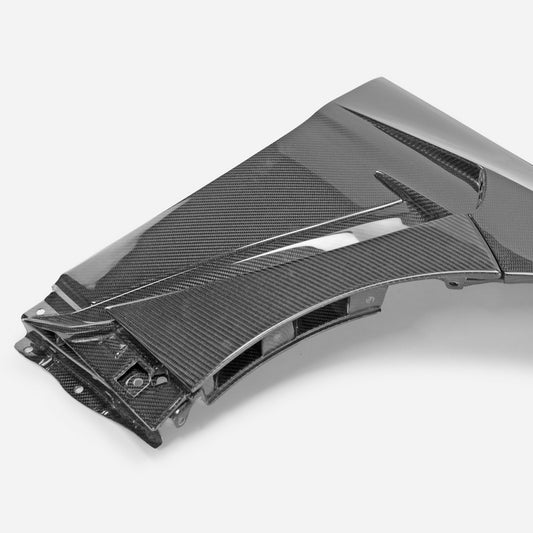 Subaru Toyota BRZ ZD8 2022 2023 2024 & GR86 ZN8 2022 2023 2024 with Aftermarket Parts - EPA2 Style Front Fender Carbon Fiber / FRP from EPR USA