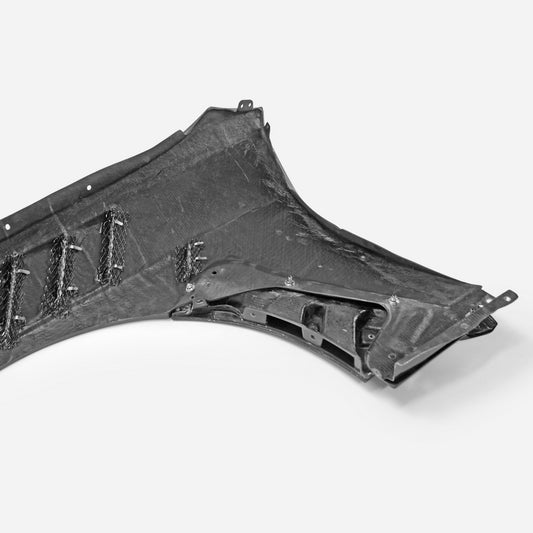 Subaru Toyota BRZ ZD8 2022 2023 2024 & GR86 ZN8 2022 2023 2024 with Aftermarket Parts - EPA2 Style Front Fender Carbon Fiber / FRP from EPR USA