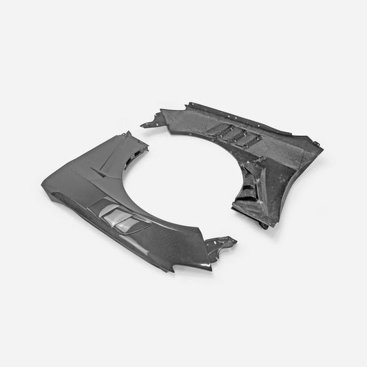 Subaru Toyota BRZ ZD8 2022 2023 2024 & GR86 ZN8 2022 2023 2024 with Aftermarket Parts - EPA2 Style Front Fender Carbon Fiber / FRP from EPR USA