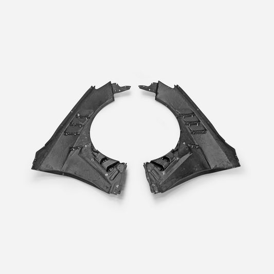 Subaru Toyota BRZ ZD8 2022 2023 2024 & GR86 ZN8 2022 2023 2024 with Aftermarket Parts - EPA2 Style Front Fender Carbon Fiber / FRP from EPR USA