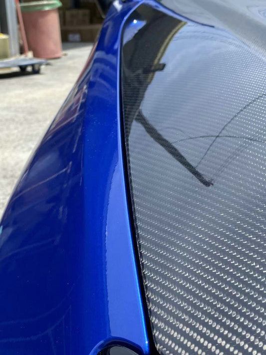 Subaru BRZ ZD8 2022 2023 2024 & Toyota GR86 ZN8 2022 2023 2024 with Aftermarket Parts - EPA1 Style Hood Carbon Fiber / FRP from EPR USA