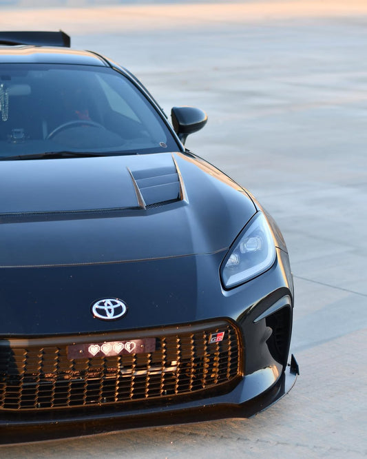 Subaru BRZ ZD8 2022 2023 2024 & Toyota GR86 ZN8 2022 2023 2024 with Aftermarket Parts - VRS Style Hood Carbon Fiber / FRP from EPR USA USA