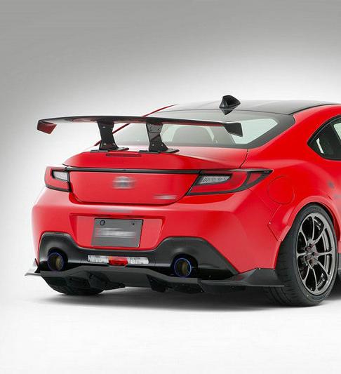 Subaru BRZ ZD8 2022 2023 2024 & Toyota GR86 ZN8 2022 2023 2024 with Aftermarket Parts - VRSA1 Style Rear Diffuser Pre-preg Carbon Fiber from EPR USA