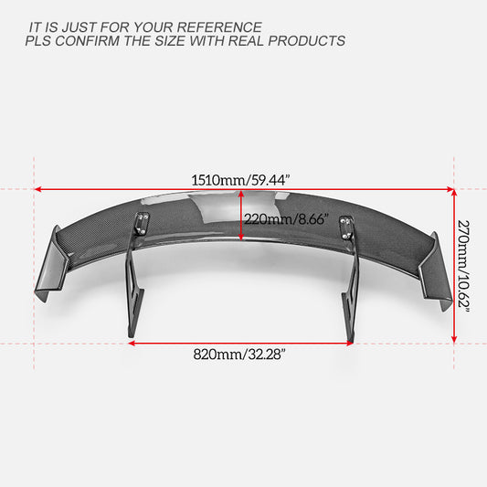 Subaru Toyota BRZ ZD8 2022 2023 2024 & GR86 ZN8 2022 2023 2024 with Aftermarket Parts - AD Style Rear Spoiler Carbon Fiber / FRP from EPR USA