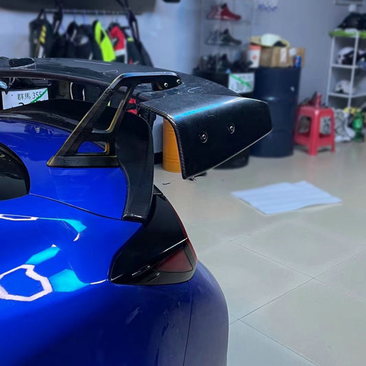 Subaru Toyota BRZ ZD8 2022 2023 2024 & GR86 ZN8 2022 2023 2024 with Aftermarket Parts - AD Style Rear Spoiler Carbon Fiber / FRP from EPR USA