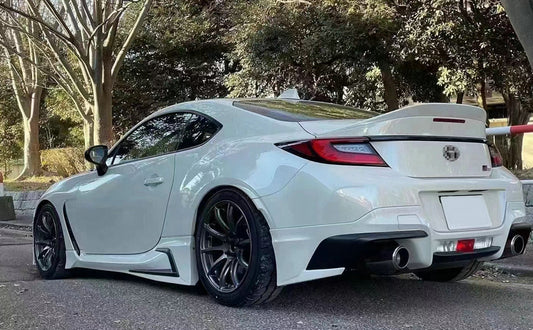 Subaru BRZ ZD8 2022 2023 2024 & Toyota GR86 ZN8 2022 2023 2024 with Aftermarket Parts - TR Style Rear Spoiler Carbon Fiber / FRP from EPR USA