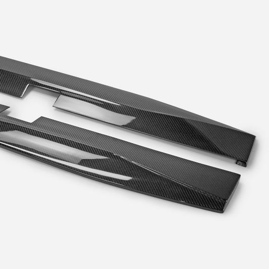 Subaru BRZ ZD8 2022 2023 2024 & Toyota GR86 ZN8 2022 2023 2024 with Aftermarket Parts - HT Style Side Skirts Carbon Fiber / FRP from EPR USA