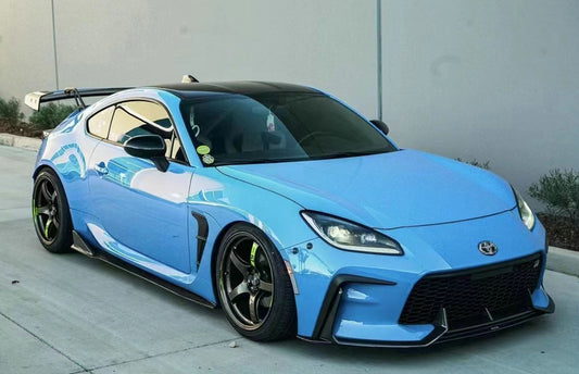 Subaru BRZ ZD8 2022 2023 2024 & Toyota GR86 ZN8 2022 2023 2024 with Aftermarket Parts - HT Style Side Skirts Carbon Fiber / FRP from EPR USA