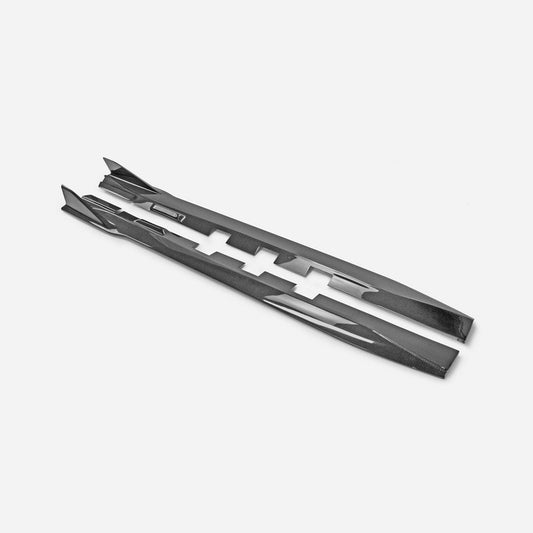 Subaru BRZ ZD8 2022 2023 2024 & Toyota GR86 ZN8 2022 2023 2024 with Aftermarket Parts - HT Style Side Skirts Carbon Fiber / FRP from EPR USA