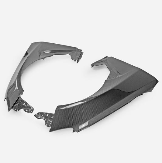 Subaru Toyota BRZ ZD8 2022 2023 2024 & GR86 ZN8 2022 2023 2024 with Aftermarket Parts - OEM Style Front Fender Carbon Fiber / FRP from EPR USA