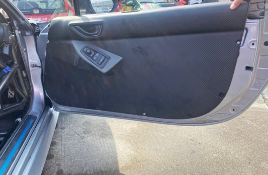 Subaru Toyota BRZ ZD8 2022 2023 2024 & GR86 ZN8 2022 2023 2024 with Aftermarket Parts - Track Use Inner Door Card Carbon Fiber from EPR USA