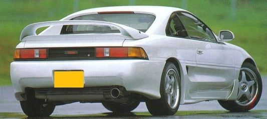 Toyota MR2 Base Turbo SW20 1991 1992 1993 with Aftermarket Parts - TMS Style Rear Bumper FRP from EPR USA