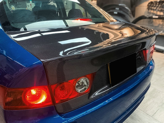 Acura TSX Base 2004 2005 2006 2007 2008 with Aftermarket Parts - TM Style Trunk Carbon Fiber from EPR USA