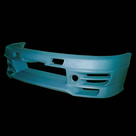 Nissan R33 Skyline GTST Series 1 1993 1994 1995 1996 with Aftermarket Parts - TRIAL Style Front Bumper Carbon Fiber / FRP from EPR USA