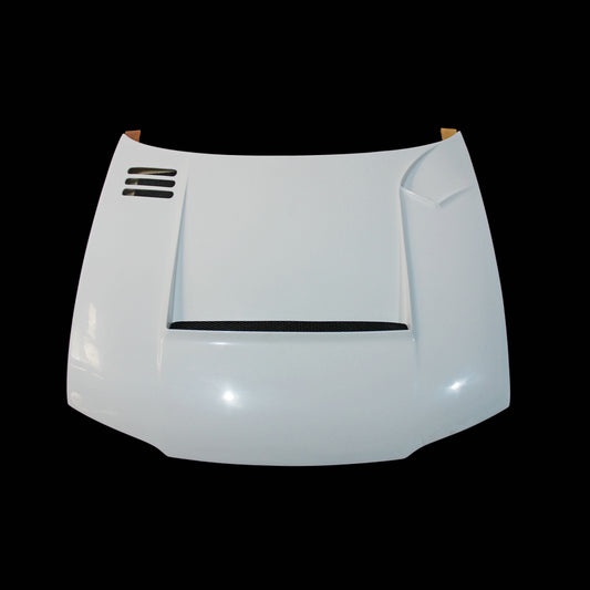 Nissan R33 Skyline GTR 1995 1996 1997 1998 with Aftermarket Parts - TS Style Hood Carbon Fiber / FRP from EPR USA