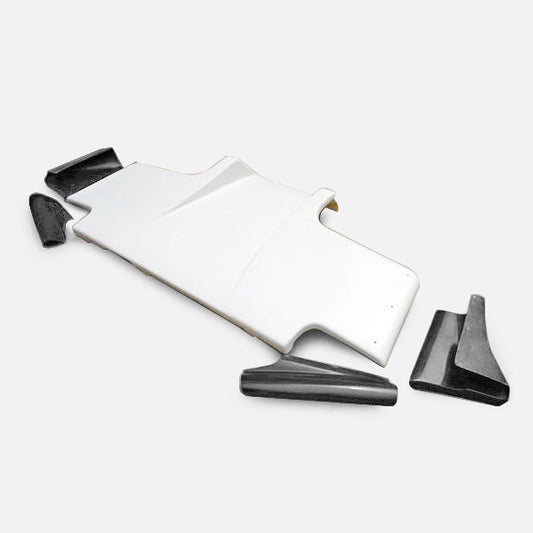 Nissan R32 Skyline GTR 1989 1990 1991 1992 1993 1994 & R32 Skyline GTS 1989 1990 1991 1992 1993 1994 with Aftermarket Parts - TS Style Rear Diffuser Carbon Fiber / FRP from EPR USA