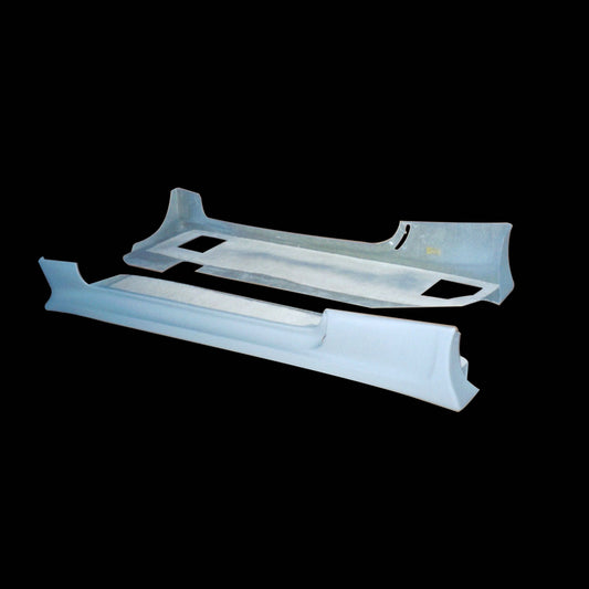 Nissan R33 Skyline GTR 1995 1996 1997 1998 with Aftermarket Parts - TS Style Side Skirts Carbon Fiber / FRP from EPR USA