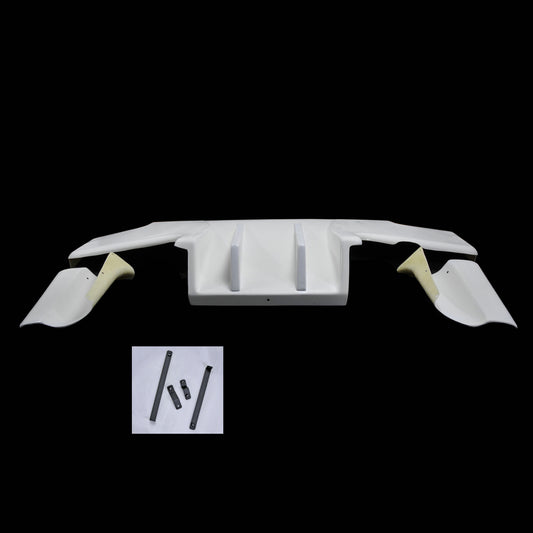 Nissan R32 Skyline GTR 1989 1990 1991 1992 1993 1994 & R32 Skyline GTS 1989 1990 1991 1992 1993 1994 with Aftermarket Parts - TS V2 Style Rear Diffuser Carbon Fiber / FRP from EPR USA