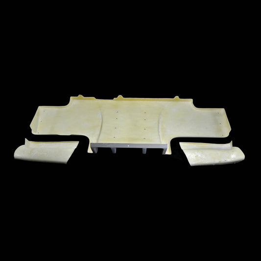 Nissan R32 Skyline GTR 1989 1990 1991 1992 1993 1994 & R32 Skyline GTS 1989 1990 1991 1992 1993 1994 with Aftermarket Parts - TS V2 Style Rear Diffuser Carbon Fiber / FRP from EPR USA