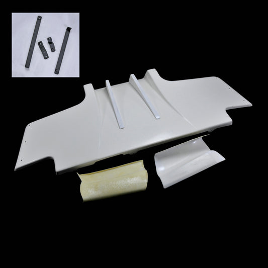 Nissan R32 Skyline GTR 1989 1990 1991 1992 1993 1994 & R32 Skyline GTS 1989 1990 1991 1992 1993 1994 with Aftermarket Parts - TS V2 Style Rear Diffuser Carbon Fiber / FRP from EPR USA