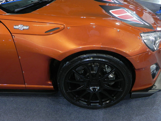 Toyota GT86 86 TRD GT SE Base 2017 2018 2019 2020 & Scion FR-S FRS 2013 2014 2015 2016 & Subaru BRZ TS Limited Premium 2013 2014 2015 2016 2017 2018 2019 2020 with Aftermarket Parts - RB Style Front & Rear Fender Carbon Fiber / FRP from EPR USA