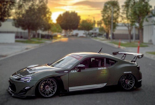 Toyota GT86 86 TRD GT SE Base 2017 2018 2019 2020 & Scion FR-S FRS 2013 2014 2015 2016 & Subaru BRZ TS Limited Premium 2013 2014 2015 2016 2017 2018 2019 2020 with Aftermarket Parts - VF Style Front Fender Carbon Fiber / FRP from EPR USA