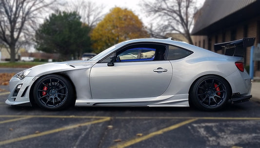 Toyota GT86 86 TRD GT SE Base 2017 2018 2019 2020 & Scion FR-S FRS 2013 2014 2015 2016 & Subaru BRZ TS Limited Premium 2013 2014 2015 2016 2017 2018 2019 2020 with Aftermarket Parts - VF Style Front Fender Carbon Fiber / FRP from EPR USA