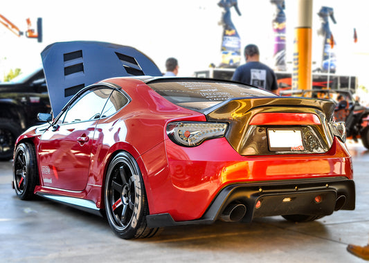 Toyota GT86 86 TRD GT SE Base 2017 2018 2019 2020 & Scion FR-S FRS 2013 2014 2015 2016 & Subaru BRZ TS Limited Premium 2013 2014 2015 2016 2017 2018 2019 2020 with Aftermarket Parts - VF Style Front Fender Carbon Fiber / FRP from EPR USA