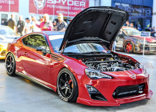 Toyota GT86 86 TRD GT SE Base 2017 2018 2019 2020 & Scion FR-S FRS 2013 2014 2015 2016 & Subaru BRZ TS Limited Premium 2013 2014 2015 2016 2017 2018 2019 2020 with Aftermarket Parts - VF Style Front Fender Carbon Fiber / FRP from EPR USA