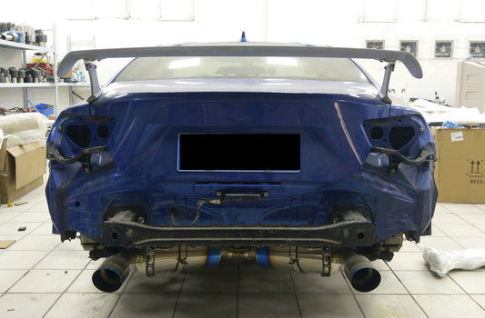 Toyota GT86 86 TRD GT SE Base 2017 2018 2019 2020 & Scion FR-S FRS 2013 2014 2015 2016 & Subaru BRZ TS Limited Premium 2013 2014 2015 2016 2017 2018 2019 2020 with Aftermarket Parts - SRD Style Rear Spoiler Carbon Fiber / FRP from EPR USA