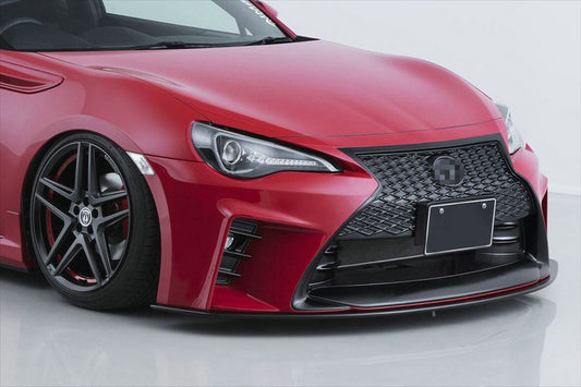 Toyota GT86 86 TRD GT SE Base 2017 2018 2019 2020 & Scion FR-S FRS 2013 2014 2015 2016 & Subaru BRZ TS Limited Premium 2013 2014 2015 2016 2017 2018 2019 2020 with Aftermarket Parts - Lexus Style Front Bumper & Lip FRP from EPR USA