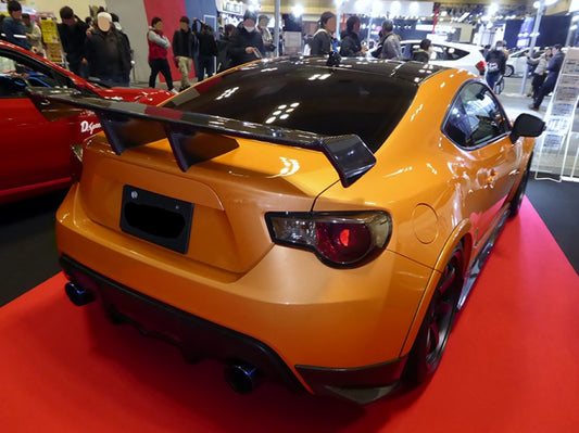 Toyota Scion Subaru GT86 86 TRD GT SE Base 2017 2018 2019 2020 & Scion FR-S FRS 2013 2014 2015 2016 & BRZ TS Limited Premium 2013 2014 2015 2016 2017 2018 2019 2020 with Aftermarket Parts - ZL Style Rear Spoiler Carbon Fiber / FRP from EPR USA