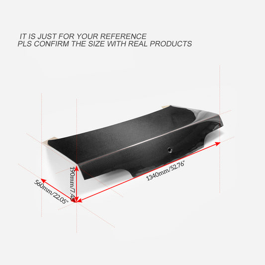 Nissan R32 Skyline GTR 1989 1990 1991 1992 1993 1994 & R32 Skyline GTS 1989 1990 1991 1992 1993 1994 with Aftermarket Parts - Trunk Carbon Fiber / FRP from EPR USA