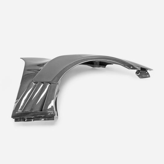 Nissan GTR R35 CBA DBA EBA 2008 2009 2010 2011 2012 2013 2014 2015 2016 2017 2018 2019 2020 2021 2022 2023 2024 with Aftermarket Parts - VRS Style Front Fender Carbon Fiber from EPR USA