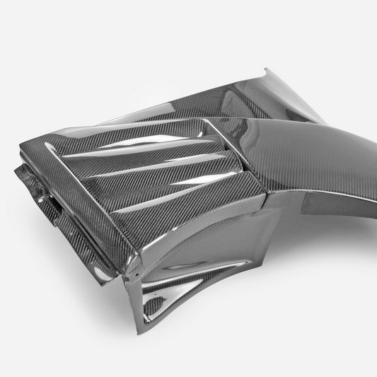 Nissan GTR R35 CBA DBA EBA 2008 2009 2010 2011 2012 2013 2014 2015 2016 2017 2018 2019 2020 2021 2022 2023 2024 with Aftermarket Parts - VRS Style Front Fender Carbon Fiber from EPR USA